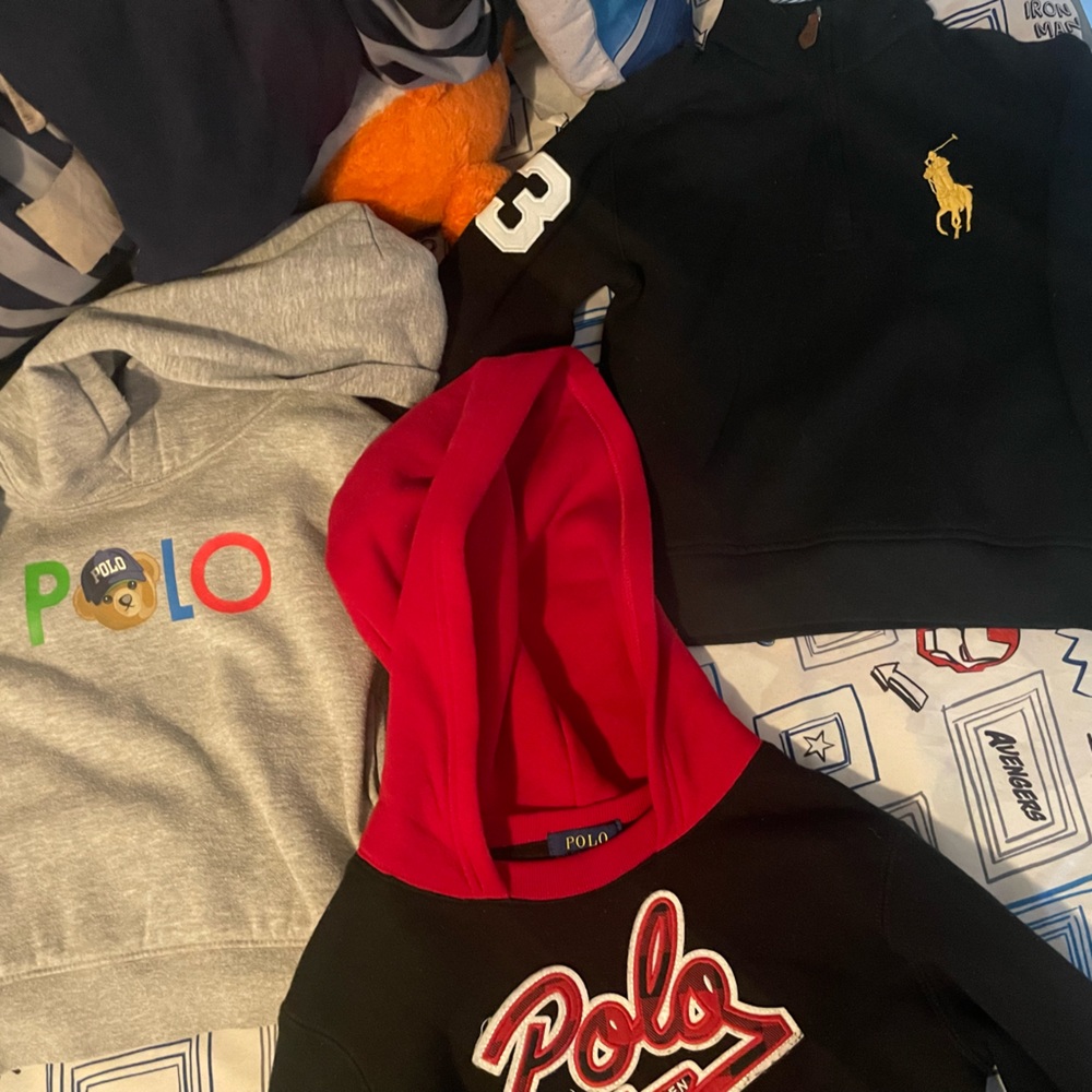 ralph lauren polo hoodie bundle